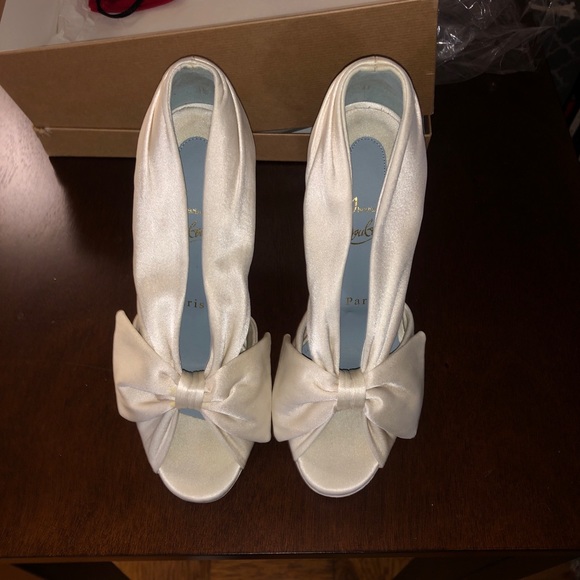 Christian Louboutin Shoes - Christian Louboutin Cosmolip Crepe Satin